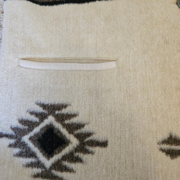Orvis Southwestern Aztec Print Fleece Vest-Med Size - Picture 7 of 10